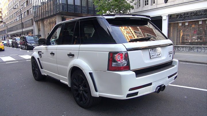 Land Rover Hamann Range Rover Sport Conqueror II - CRAZY SOUND!!
