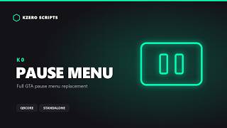 [PAID] Fivem PauseMenu Script - K0-Radio