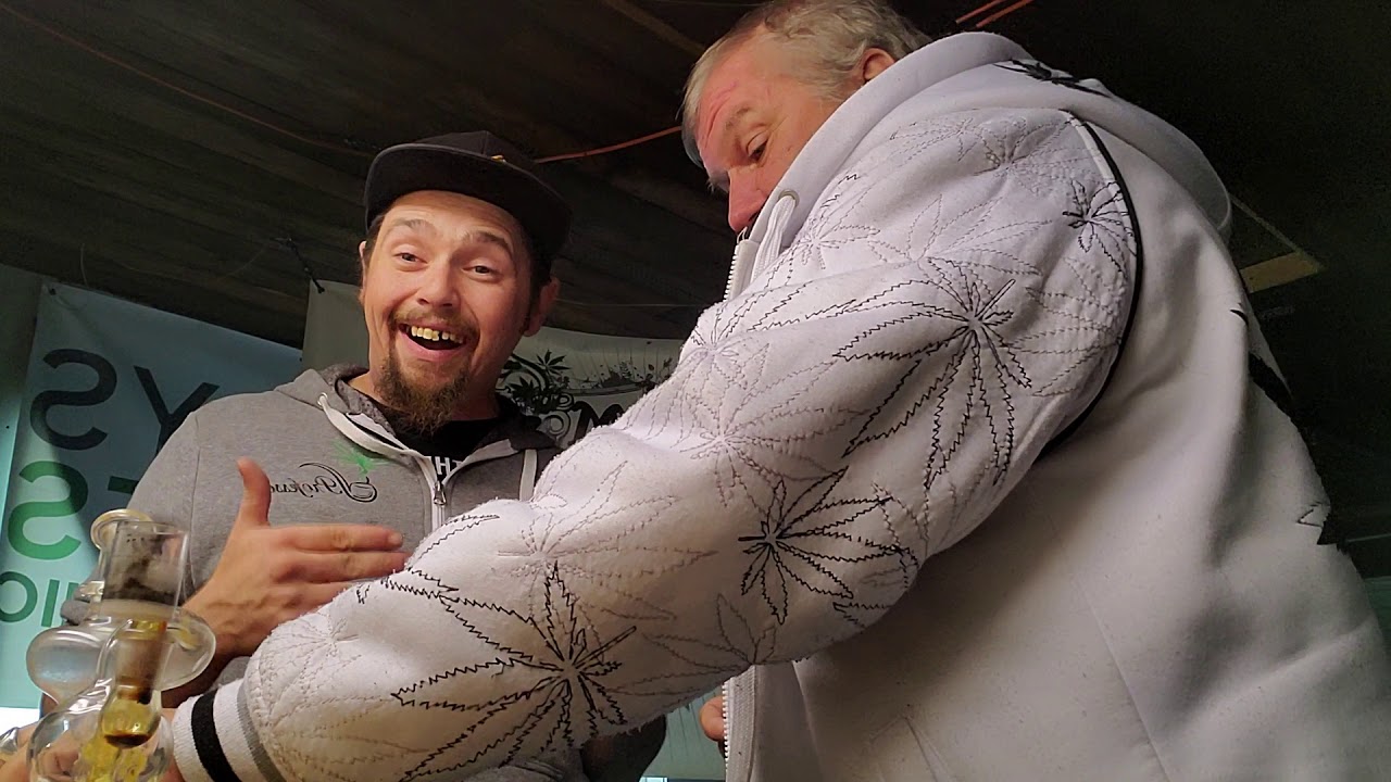 In Saskatoon at the 9th Prairie Medicinal Harvest cup Cup