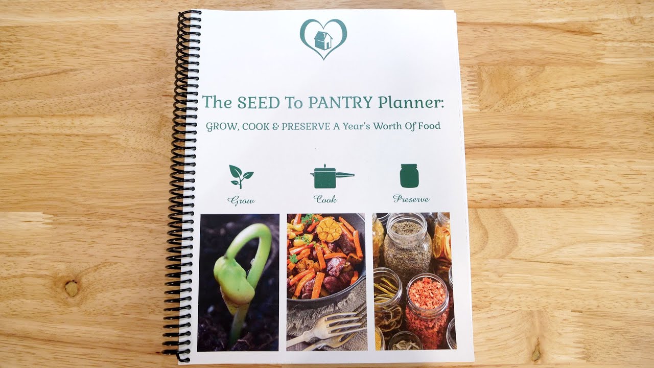 Seed to Pantry Planner YouTube