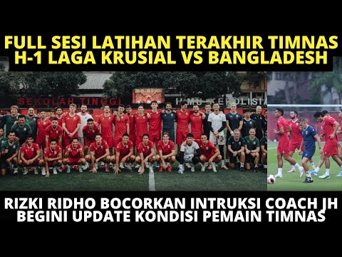 BIOWIN69 x 88com - PEMAIN FOKUS FINISHING❗️ FULL LATIHAN TERAKHIR TIMNAS H-1 VS BANGLADESH❗️PEMAIN YAKIN LOLOS KE FINAL