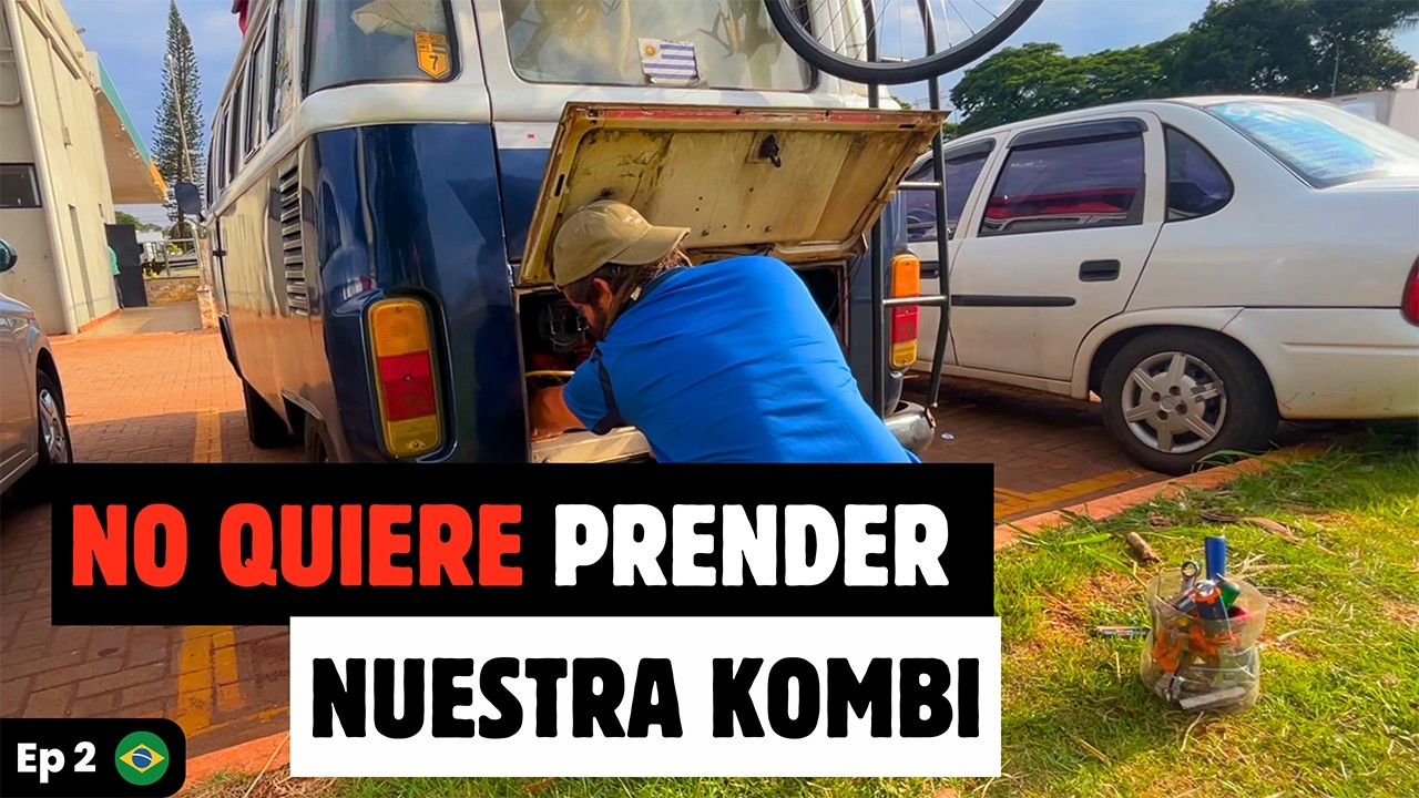 ESTUVIMOS dos días en una ESTACIÓN de SERVICIO sin prender la KOMBI