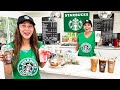 WE OPENED a REAL STARBUCKS!!