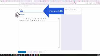 D2L Brightspace Add Module