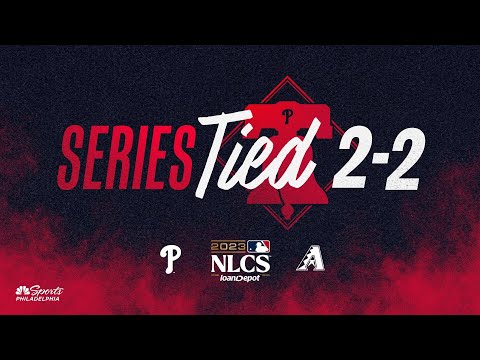 The bullpen collapses late, blow three-run lead, evening the NLCS at two games apiece | Phillies PGL