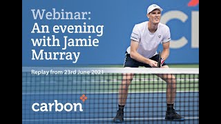 Carbon Financial Webinar with Jamie Murray 23 June 2021