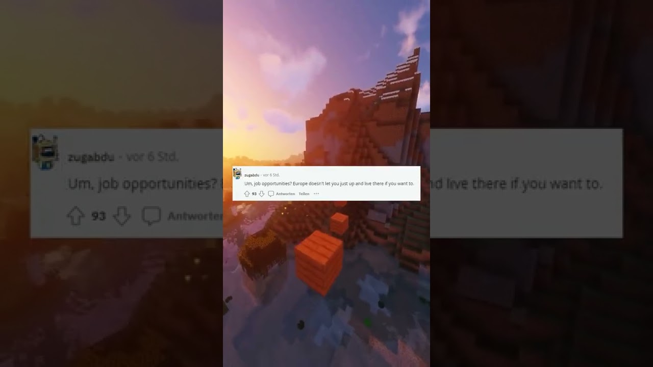 What would it take for you to consider moving to Europe to live and work there?