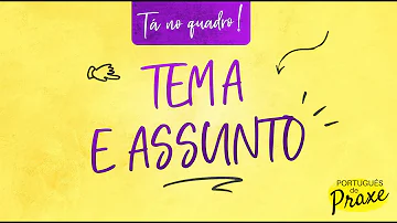 Quais são as vogal temática?