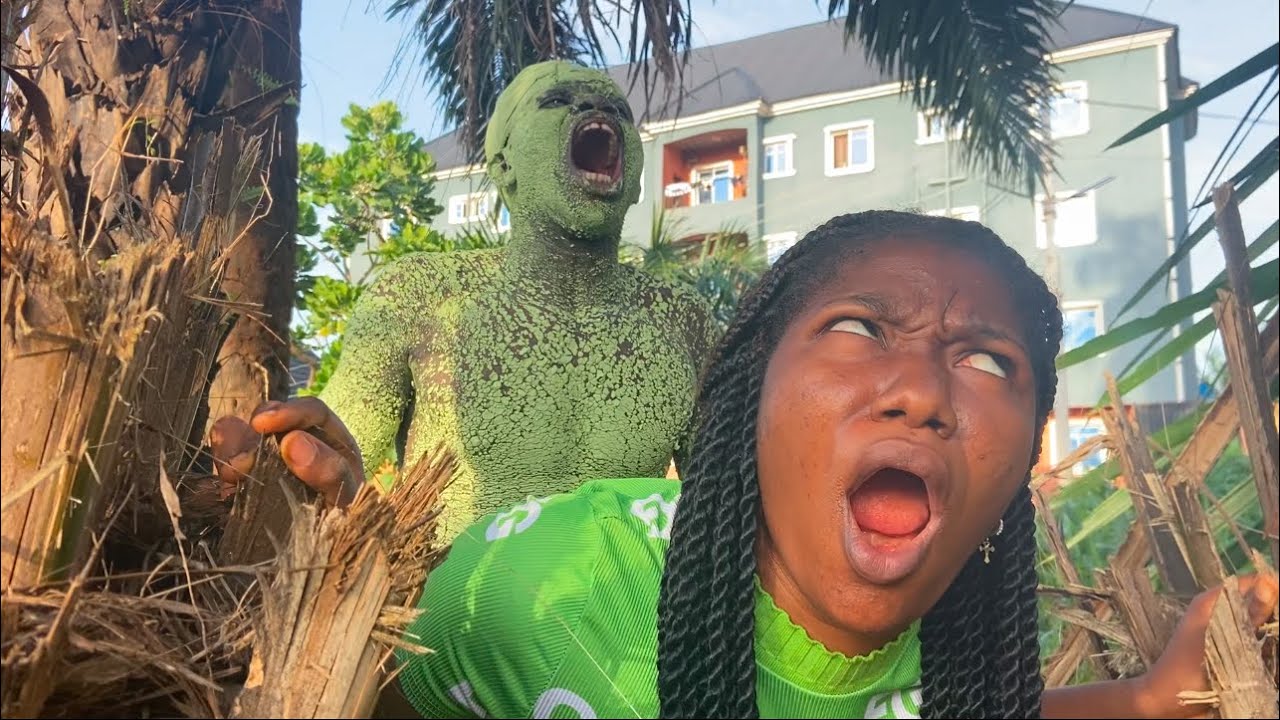 Inside bush with the statue|Mr macaroni | Mark angel comedy | Yawa skits | Sirbalo comedy