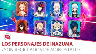 ¿Los PERSONAJES de INAZUMA son RECICLADOS de MONDSTADT ► NO LO VAS A CREER | Genshin Impact