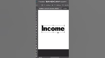 How to make Transparent/Outline Text in photoshop #shortsvideo #short