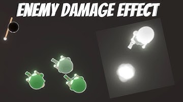 Unity - Enemy Damage Effect (Gamey White Flash)