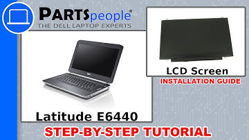 Dell Latitude E6440 LCD Screen How-To Video Tutorial
