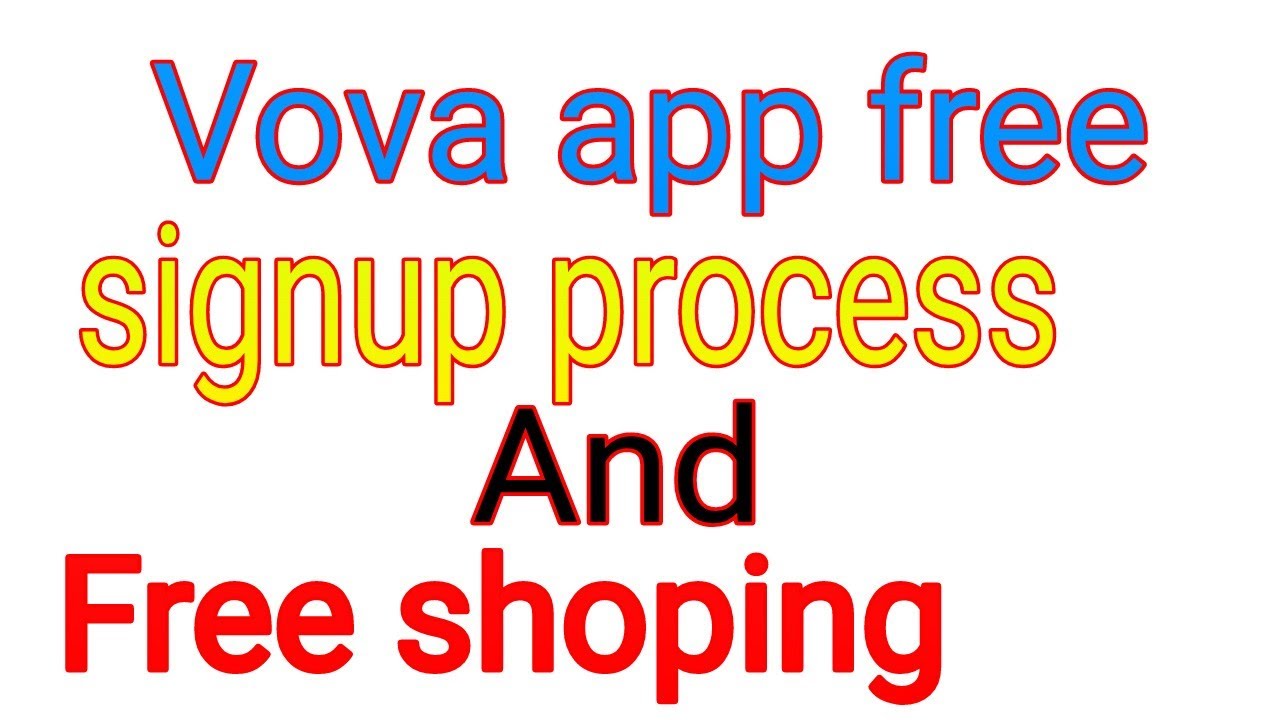 Free shipping app vova unlimited product order