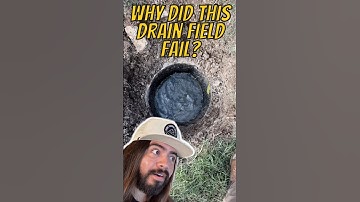Why did this drain field fail? #shorts