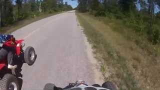 LTR 450 Vs. ARTIC CAT- THUNDERCAT-1000 [GoPro Hero 2] 1080p