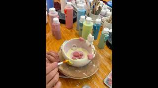 Satisfying Vase Finish with Ceramic Wax and Ceramic Speed #art    #artist      #pottery    #clayart