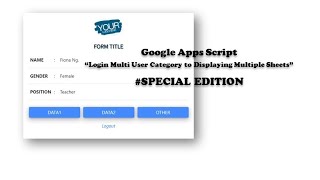 Login Multi User Category to Displaying Multiple Sheets (Special for Member)