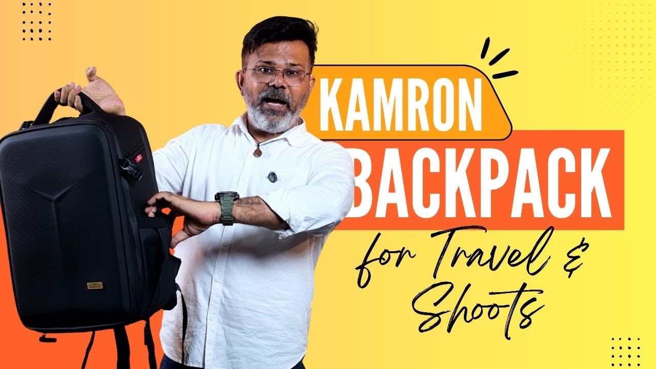 Kamron Tough BP – жесткий рюкзак для камеры для путешествий и съемок