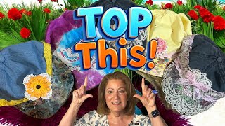 Five Summer Thrift Flip Projects using decoupage and IOD