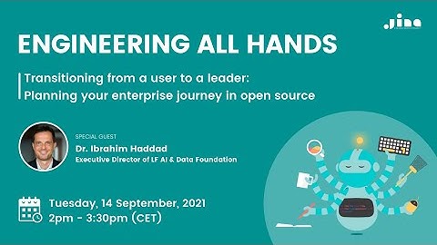 EAH feat. Ibrahim Haddad: Planning your Enterprise Journey in Open Source