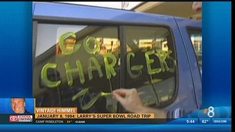 Vintage Himmel: Larry's Super Bowl road trip (January 8, 1994)