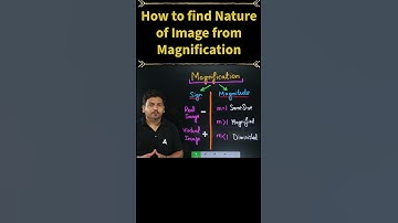How to Find Nature of Image From Magnification #shorts #class10 #physics #science