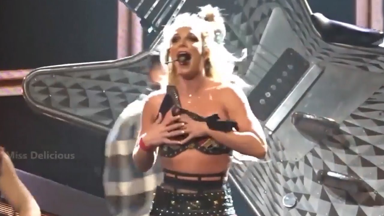 Britney Boob Slip