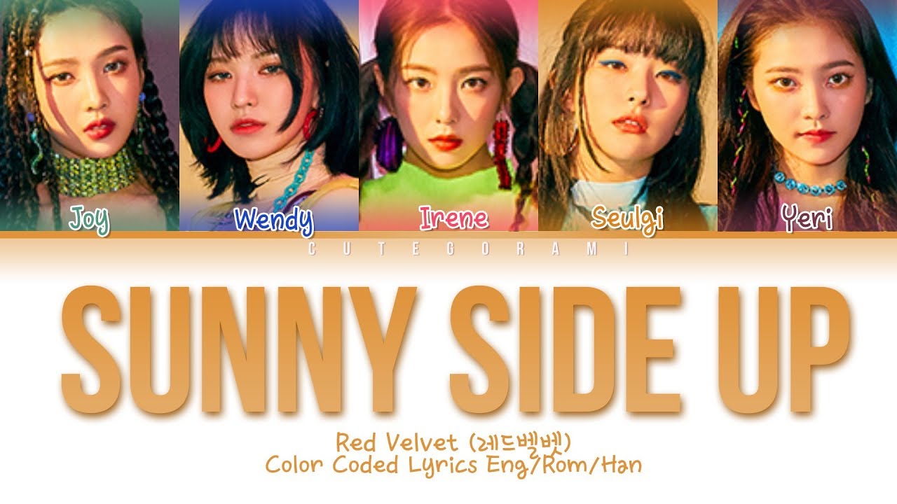 K-POP・アジア Sunny Side Red Velvet (레드벨벳) - Sunny Side Up (Color Coded Lyrics Eng/Rom