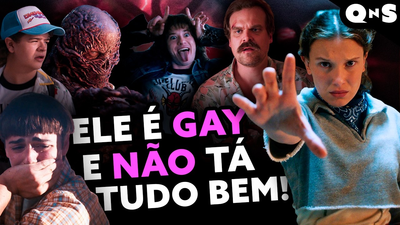 NUNCA FOI GRANDE COISA, TERMINOU PIOR AINDA! A história do fenômeno Stranger Things
