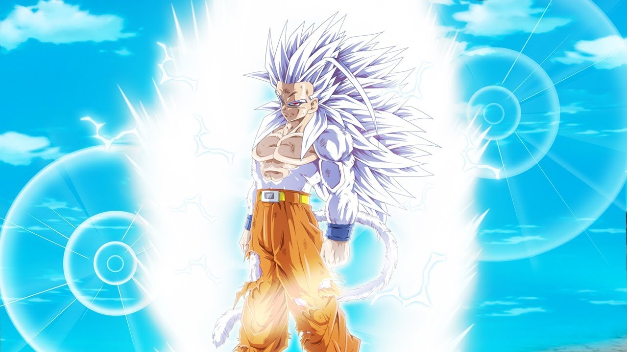 GOKU SE TRANSFORMA EM SUPER SAYAJIN 5 #goku #transformação #ssj5 #dra