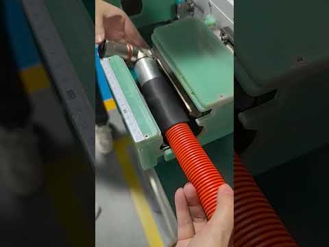 EV Wire Harness Corrugated Tube Heater Ensures perfect heat shrink glue dispensing uniformly