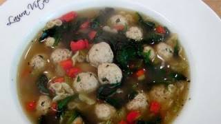 How to make Italian Wedding Soup - Recipe by Laura Vitale - Laura in the Kitchen Ep. 105 How to make Italian Wedding Soup - Recipe by Laura Vitale - Laura in the Kitchen Ep. 105