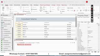 New Perspectives Access 2019 | Module 7: SAM Project 1a Global Human Resources Consultants