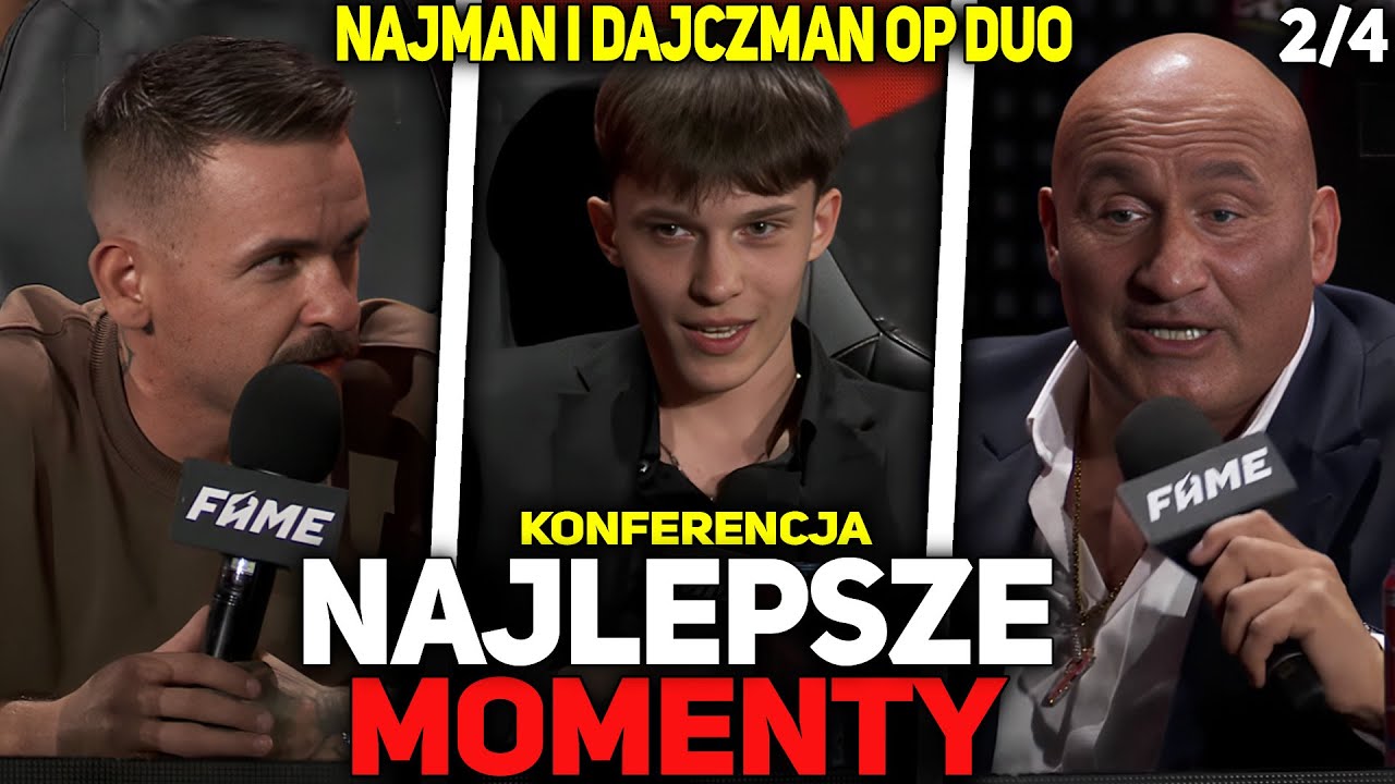 DAJCZMAN I NAJMAN DUO! - KONFERENCJA FAME 27 - NAJLEPSZE MOMENTY *2/4*