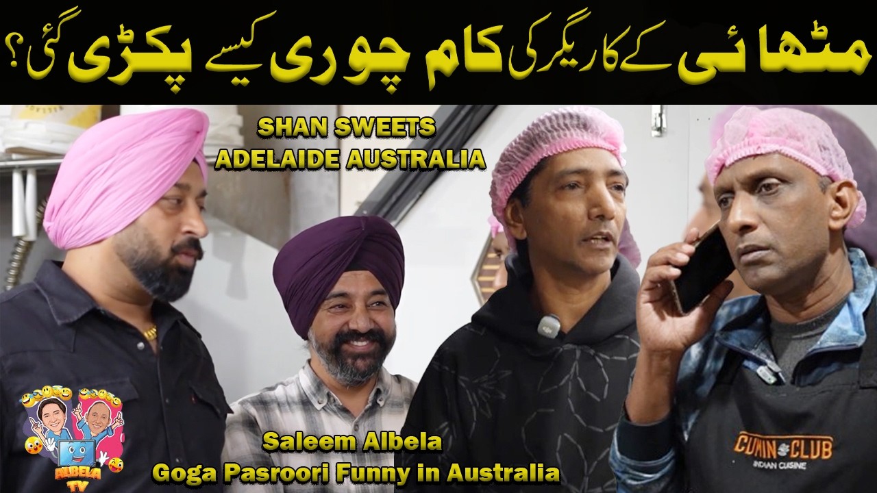 Standup Comedy at Sweet Shop Australia Saleem Albela Goga Pasroori Funny