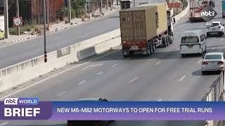 NEW M6-M82 MOTORWAYS TO OPEN FOR FREE TRIAL RUNS