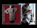 بلوفر كروشيه طويل مع شرح المقاسات Easy Crochet Women S Pullover Subtitle قناة كروشيه يوتيوب 