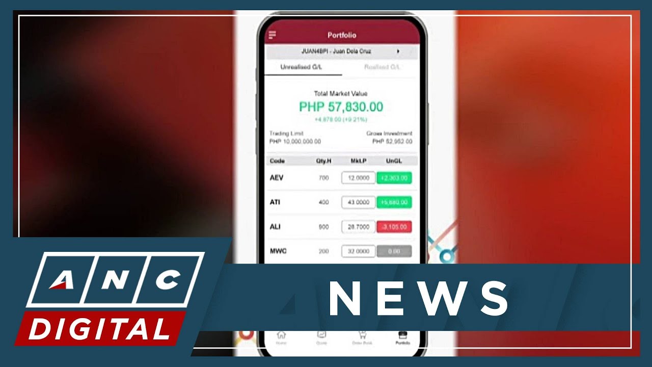BPI launches online stock trading platform; eyes 300,000 users in three years | ANC