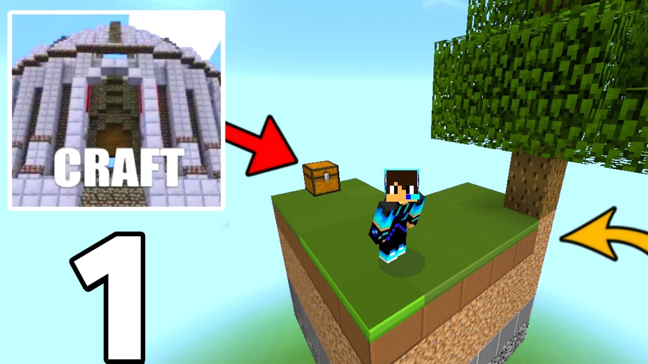 New Skyblock Survival Walkthrough | Minicraft New Survival Series Part 1