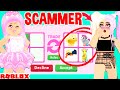 TRICKING A SCAMMER INTO TRADING ME THEIR FAVORITE PETS IN ADOPT ME... Roblox Adopt Me Scammers