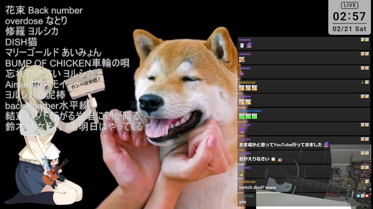 弾き語り/sing with guitar 2026/2/20 - YouTube