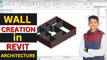 How to CREATE A WALL in Revit | Adjust Height of Wall