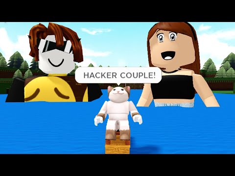 HACKER COUPLE! (Build a Boat Funny Moments)