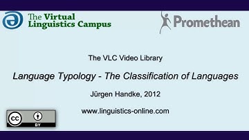 VLC 202-4 (TYP103) - The Classification of Languages