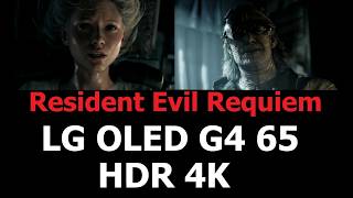Resident Evil Requiem геймплей на LG OLED G4 65 HDR 4K Начало битвы ч. 2