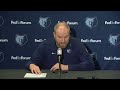 Coach Taylor Jenkins Press Conference | Grizzlies vs. Nets