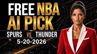 Spurs vs. Thunder Game 2: Will the AI be right again?