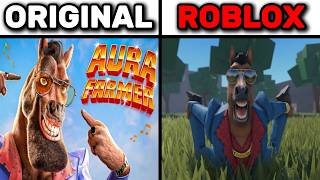 The Aura Farmer I Original vs Roblox