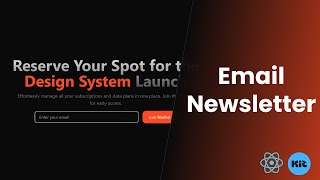 Build an email newsletter with React - ConvertKit Api Integration